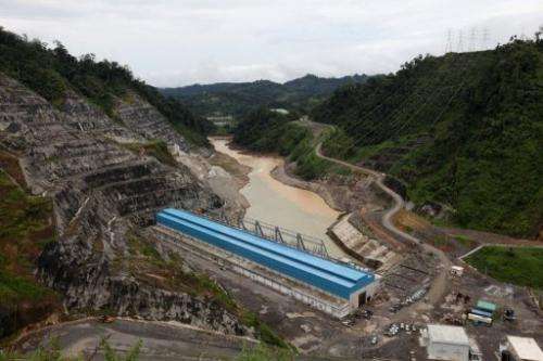 Hydroelectric Bakun, Sarawak, Malaysia