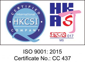 QMS & HKAS Logo with CC No. 437